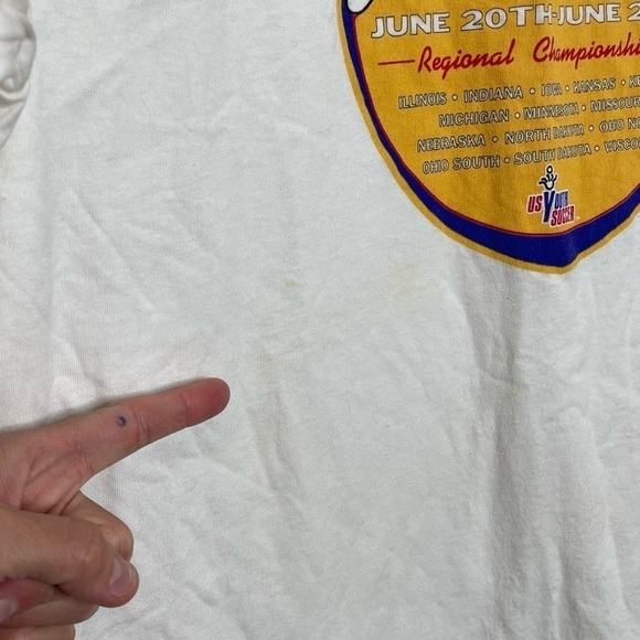 Vintage Adidas Soccer T Shirt - Picture 8 of 8